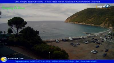 immagine della webcam nei dintorni di Santa Margherita Ligure: webcam Moneglia
