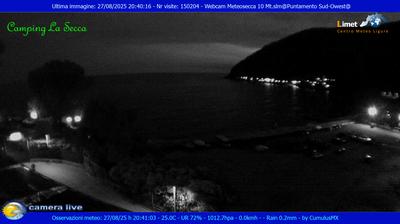 immagine della webcam nei dintorni di San Bernardo: webcam Moneglia