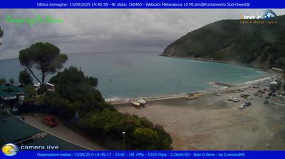 immagine della webcam nei dintorni di Santa Margherita Ligure: webcam Moneglia