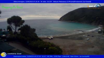 immagine della webcam nei dintorni di Santa Margherita Ligure: webcam Moneglia