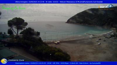 immagine della webcam nei dintorni di Deiva Marina: webcam Moneglia