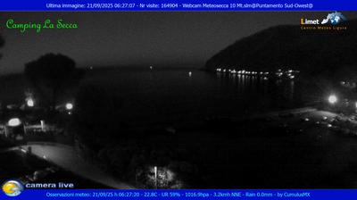immagine della webcam nei dintorni di Carro: webcam Moneglia