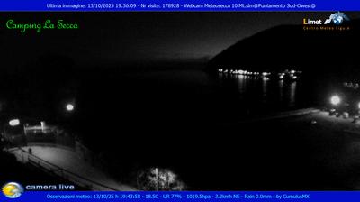 immagine della webcam nei dintorni di Sestri Levante: webcam Moneglia