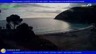 immagine della webcam nei dintorni di San Colombano Certenoli: webcam Moneglia