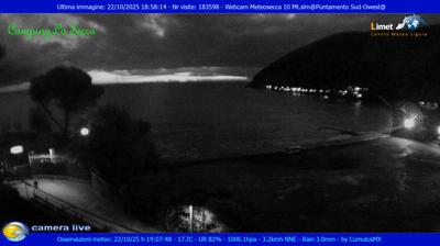 immagine della webcam nei dintorni di Lavagna: webcam Moneglia