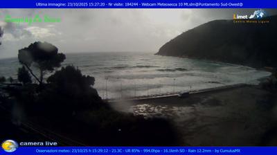 immagine della webcam nei dintorni di Riva Ponente: webcam Moneglia