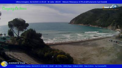 immagine della webcam nei dintorni di Vernazza: webcam Moneglia