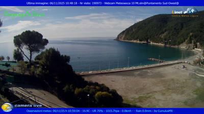 immagine della webcam nei dintorni di Bedonia: webcam Moneglia