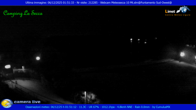 immagine della webcam nei dintorni di San Colombano Certenoli: webcam Moneglia