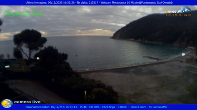 immagine della webcam nei dintorni di Levanto: webcam Moneglia