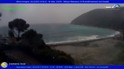 immagine della webcam nei dintorni di Zoagli: webcam Moneglia