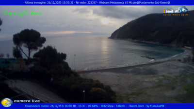 immagine della webcam nei dintorni di Carro: webcam Moneglia