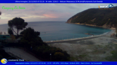 immagine della webcam nei dintorni di Sestri Levante: webcam Moneglia