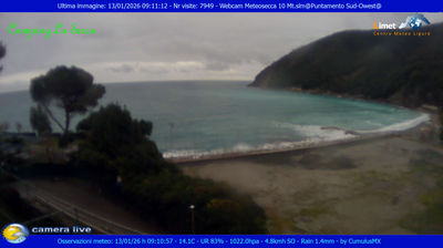 immagine della webcam nei dintorni di Deiva Marina: webcam Moneglia