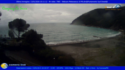 immagine della webcam nei dintorni di Carro: webcam Moneglia