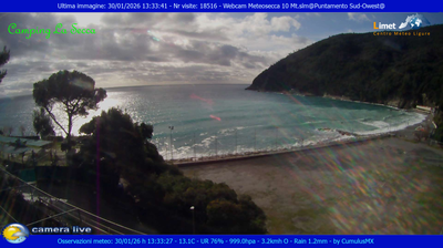 immagine della webcam nei dintorni di Zoagli: webcam Moneglia