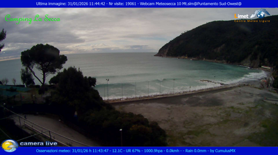 immagine della webcam nei dintorni di Monterosso al Mare: webcam Moneglia