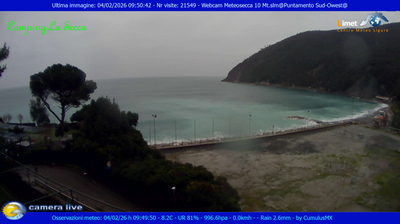 immagine della webcam nei dintorni di Lavagna: webcam Moneglia