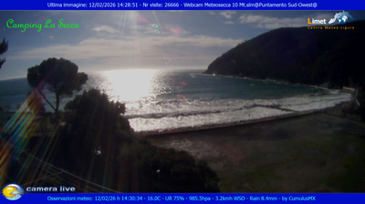 immagine della webcam nei dintorni di Bedonia: webcam Moneglia