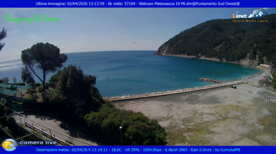 immagine della webcam nei dintorni di Lavagna: webcam Moneglia