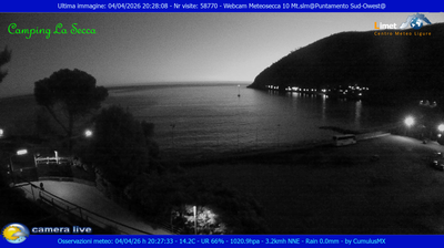 immagine della webcam nei dintorni di Chiavari: webcam Moneglia