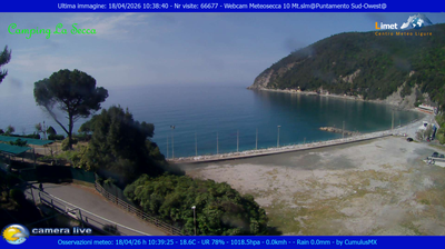 immagine della webcam nei dintorni di Deiva Marina: webcam Moneglia