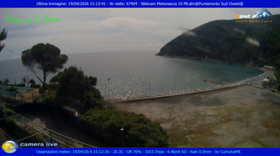 immagine della webcam nei dintorni di Deiva Marina: webcam Moneglia