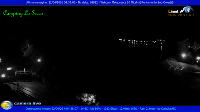 immagine della webcam nei dintorni di Bonassola: webcam Moneglia