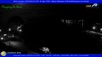 immagine della webcam nei dintorni di Portofino: webcam Moneglia