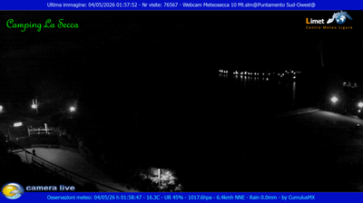 immagine della webcam nei dintorni di Portofino: webcam Moneglia