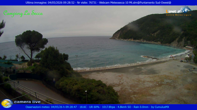 immagine della webcam nei dintorni di Zoagli: webcam Moneglia