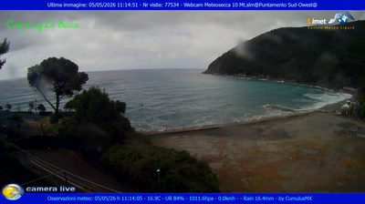 immagine della webcam nei dintorni di Bonassola: webcam Moneglia