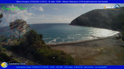 immagine della webcam nei dintorni di Lavagna: webcam Moneglia