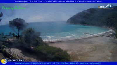 immagine della webcam nei dintorni di Lavagna: webcam Moneglia