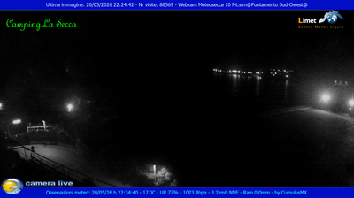immagine della webcam nei dintorni di Chiavari: webcam Moneglia