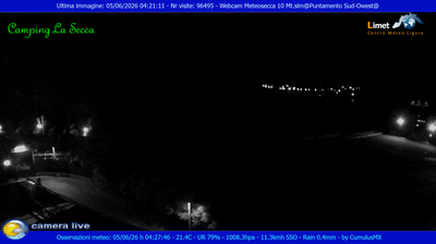 immagine della webcam nei dintorni di Monterosso al Mare: webcam Moneglia
