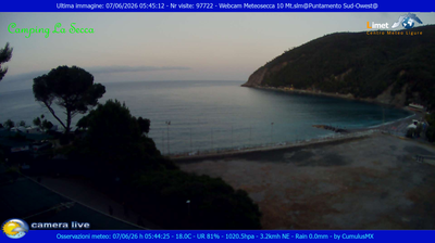 immagine della webcam nei dintorni di Bonassola: webcam Moneglia