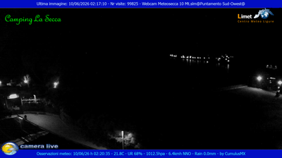 immagine della webcam nei dintorni di Sesta Godano: webcam Moneglia