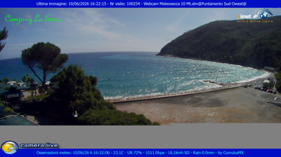 immagine della webcam nei dintorni di Deiva Marina: webcam Moneglia