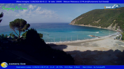 immagine della webcam nei dintorni di Deiva Marina: webcam Moneglia