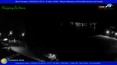 immagine della webcam nei dintorni di Levanto: webcam Moneglia