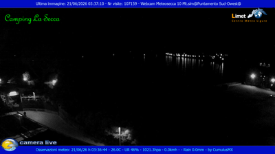 immagine della webcam nei dintorni di Bonassola: webcam Moneglia