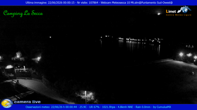 immagine della webcam nei dintorni di Bonassola: webcam Moneglia