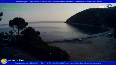 immagine della webcam nei dintorni di Zoagli: webcam Moneglia