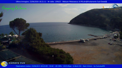 immagine della webcam nei dintorni di Borgo Val di Taro: webcam Moneglia