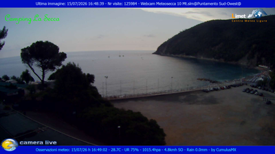 immagine della webcam nei dintorni di Deiva Marina: webcam Moneglia