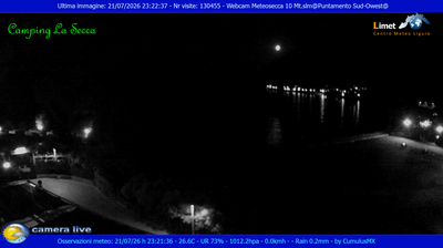 immagine della webcam nei dintorni di Manarola: webcam Moneglia