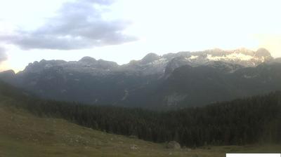 immagine della webcam nei dintorni di Fusine in Valromana: webcam Sella Nevea