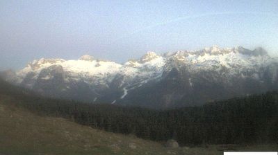 immagine della webcam nei dintorni di Tarcento: webcam Sella Nevea