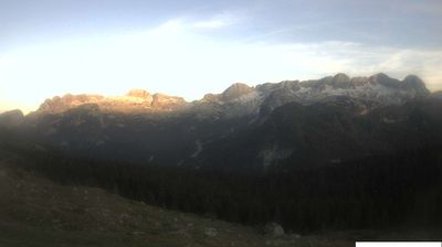 immagine della webcam nei dintorni di Fusine in Valromana: webcam Sella Nevea